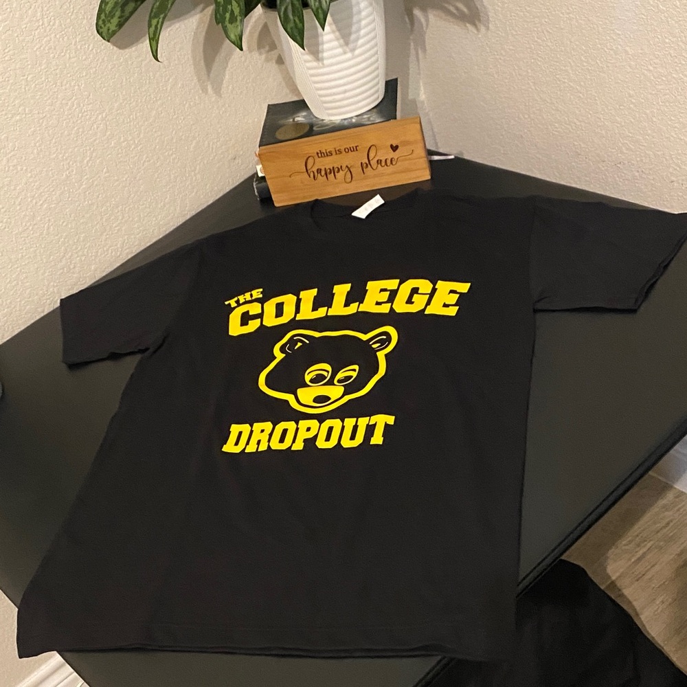 The College Dropout Black T-Shirt